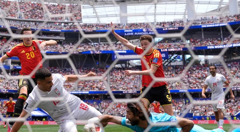 Iran’s Beiranvand denies 10-man Belgium in World Cup draw as Nathan Ngoy sees red