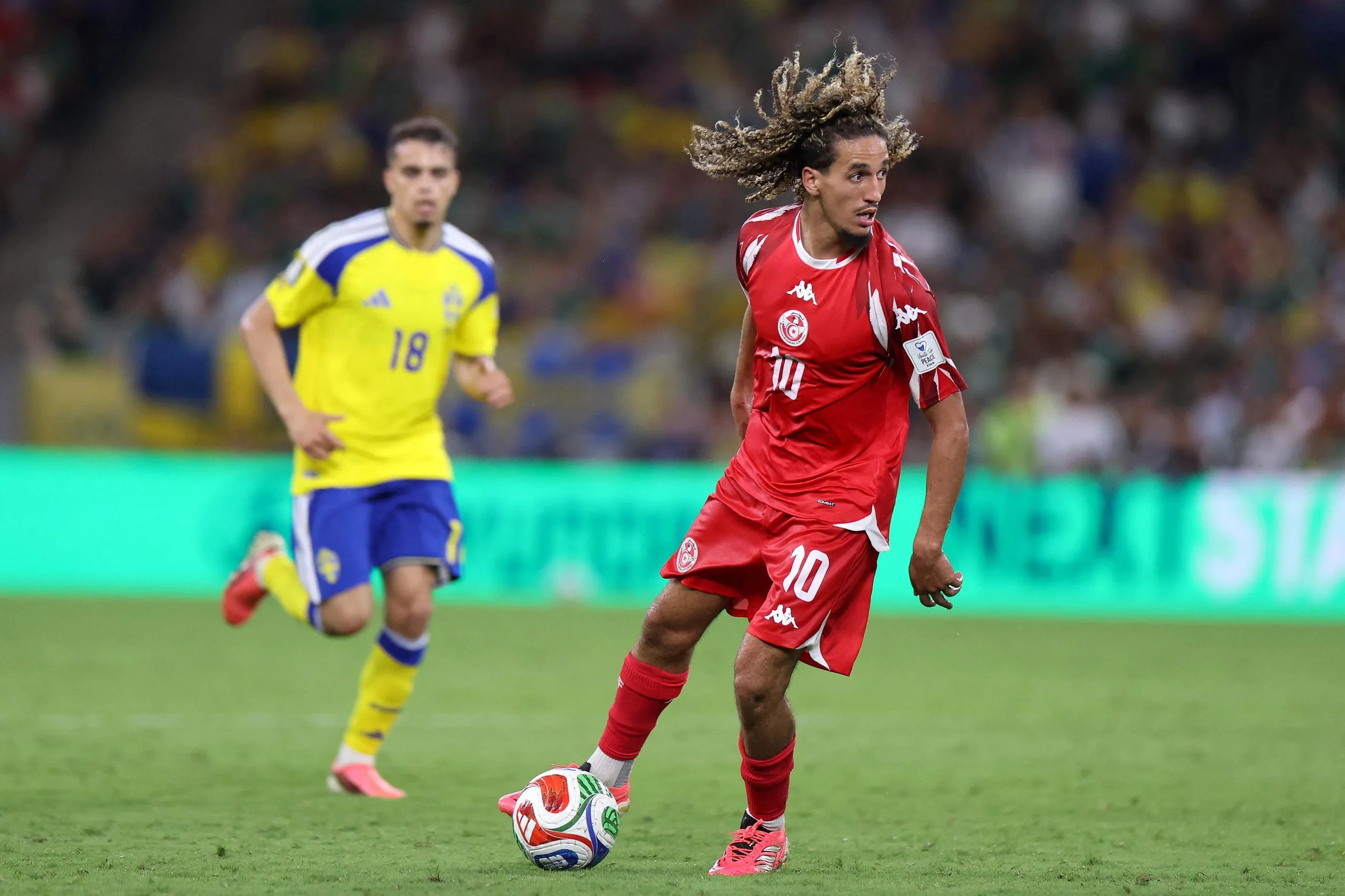 Tunisia's midfielder Hannibal Mejbri