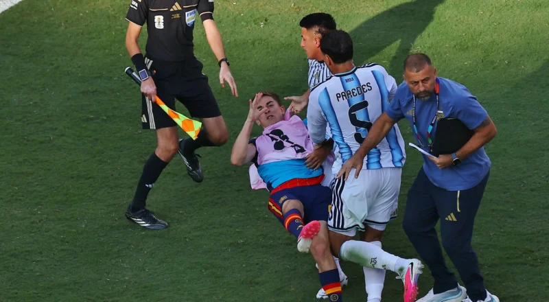 Argentina players face bans as Fifa opens investigation into World Cup final brawls