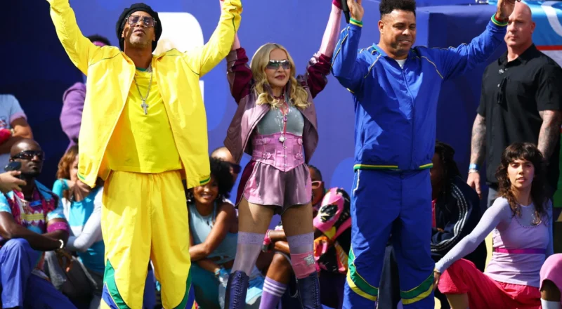 Hits, misses and Muppets: the star-studded World Cup half-time show nobody asked for