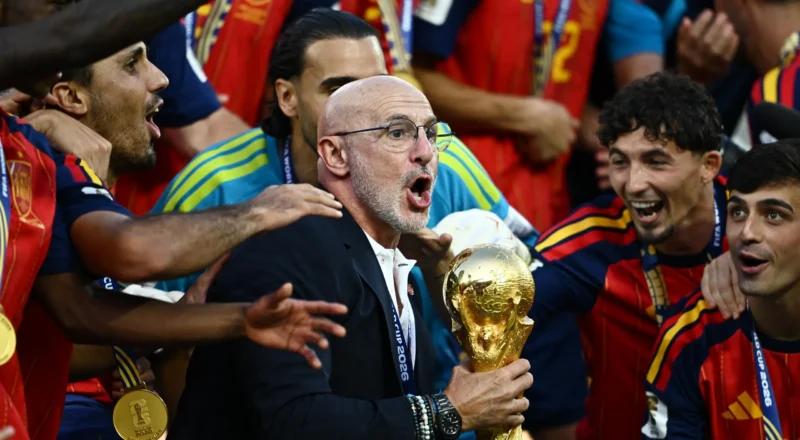 ‘We had a date with destiny’: De la Fuente lauds Spain players after World Cup victory